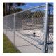 Galvanized Diamond Hole Chain Link Fence Design for 50*50mm Openings and Metal Frame