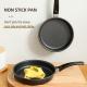 High Quality Gas Stove Iron Flat Bottom Pan Mini Fry Pans Nonstick Frying Pans For Cooking
