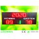 Football Stadium LED Screens Digital Number LED Soccer Substitution Board 2