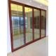 Customizable Aluminum Sliding Door with Glass Inserts Custom Color and Style