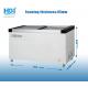 SASO CE Deep Chest Freezer Thermostat 378 Liter 2 Door CFC Free