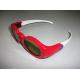 Cute Home Theater XpanD 3D Shutter Glasses , DLP Link 3D Glasses