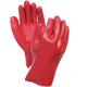 PVC Glove, Interlock full coated PVC glove, Short Cuff