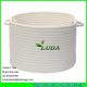 LUDA 2015 hot sale home cotton cord storage basket white stroage bin bag