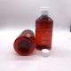 500cc PET Plastic Cylinder Bottle for Liquid Supplement Medicine 500mL/16.9oz Round Shape