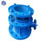 DN100 PN16 Electric Double Flange Butterfly Valve with EPDM Seat and 304/CF8 Disc