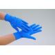 Dental Offices Disposable Medical Gloves , Blue Biodegradable Medical Gloves