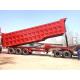 Tandem Tipping Military Industrial Dump Truck For Heavy Duty Transportation