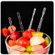 ECO Friendly Forks Set Portable Disposable Plastic Salad Fruit Forks