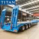80 Ton Hydraulic Low Bed Trailer Excavator Heavy Load Trailer