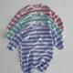 Puppy Baby Graphic Printed Striped Long Sleeve Newborn Romper Organic Cotton