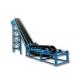 Professional Sidewall Belt Conveyor , Long Conveyor Belt Carbon Steel High Safety