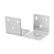 Galvanised 40mmx40mm Small Metal Right Angle Brackets
