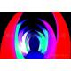Colorful Inflatable Cone Light With Taffeta Fabric LED Decoration Light