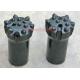 32 - 51 Mm Rock Drilling Tools Threaded Button Bits For Top Hammer Hole Drill