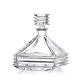 European Style Borosilicate Glass Whiskey Decanter 903ml With Glass Stopper