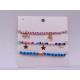 Multiple Beaded Ladies Fashion Bracelets Multicolor Lightweight