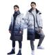                  Custom Print Men′s Down Jacket Goose for Mens 2023 Winter Puffer Jacket Long Down Coats Hooded Clothes             