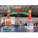 5*4m Inflatable Christmas Arch With Gift Box For Garde / Street