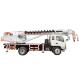 High Capacity 12 Ton Mobile Truck Crane With Drilling Rig And Grab Bucket WEICHAI Engine