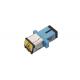 Fiber Optic Adapter SC SX Metal Avoid Laser Adapter With Flange