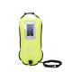 Eco Nylon PVC 20L 28L 35L Triathlon Swimming Buoy With Phone Bag