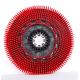 Red Heavy Duty Polishing Brush Disc Rotary Tool Bristles Floor Machine Cleaning Brush for Floor Scrubber Washer Clean