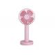 Macaroon Fan with mirror /souvenir hand held battery fan designs with logo with 2000mah good battery