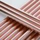 99% Pure Copper Nickel Pipes Air Conditioner Round Brass Tube