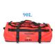 Red Waterproof Duffel Bag 90 Liter Big Size PVC Material For Outdoor Sports