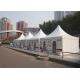 Advertising Aluminum Pagoda Tent Flame Retardant 100 Km / H Wind Loading