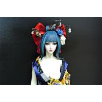 Ancient Style Japanese Anime Figures Real Clothes For Collection 35*6*4cm