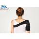 Adjustable Elastic Orthopedic Shoulder Support Brace S M L Size Black Color