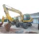                  Used 15 Ton Wheel Excavator Pw150-6 Made in Japan in Shanghai for Sale             