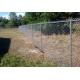 Height 1.5m 1.8m 2.0m 2.4m Chain Link Fence With Black And Green Colors
