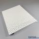 White Acoustical Perforated Suspended Metal Ceiling Decorative Aluminium Hook And Lay Ceiling Tiles