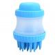 Multi Function Silicone Pet Bath Massage Brush , Shedding Tool Pet Grooming Products