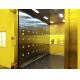 depth 4000mm Full Stainless Steel 304 Space-Saving  Industrial Air Shower Tunnel With 1.5kw Fast Speed Shutter Doors