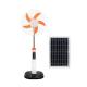 Detachable Solar Powered Outdoor Fan Reinforced Base For Outdoor Picnic