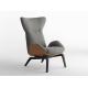 Fabric Casamania Horm SOHO Arm Chair , Solid Black Ash Casamania Chair