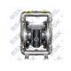 Pharmacy Chemicals Air Driven Diaphragm Pump Stainless Steel