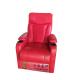 Hign Density Sponge Theater Seating Couch Red Color 930*530*1020mm
