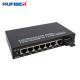 7 RJ45 Port Fiber Ethernet Switch Single Mode 20KM Distance Fiber Ethernet Switch