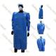 Sterile PP SMS Disposable Surgery Gowns With Tie On The Back Neck Knitted Cuff