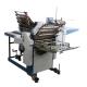 50*105mm Cross Fold Paper Leaflet Folding Machine Automatic Parallel For Booklet