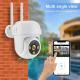 Waterproof WiFi Support 128 Memory Card CCTV Security IP Camera Outdoor Dual Lens Network Camera
