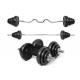 Oem 55 Kgs Iron Cast Dumbbell Set For Fitness Gym Strength Training