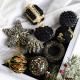 Christmas Foam Ball Classic Black Gold Series Christmas Tree Pendant Decoration