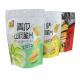 Resealable Stand Up Pouches For Food 60g 228g Custom Potato Chip Bags