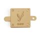 Customized Size Metal Engraved Logo Plate for Handbag Eco-friendly and Durable